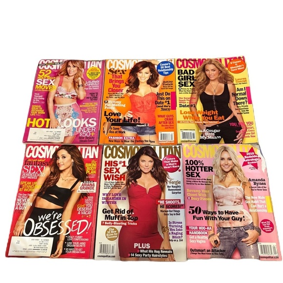 Vintage Other - Cosmopolitan Magazine Bundle Lauren Conrad Ariana Grande Fergie Ashley Tisdale